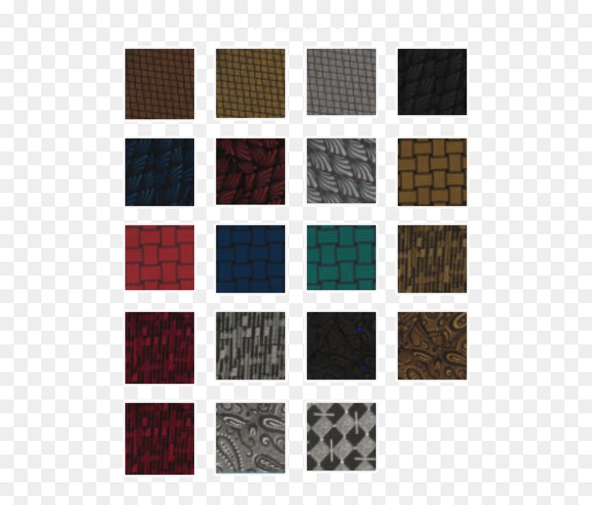 Pu Leather Color Chart, HD Png Download - ties png