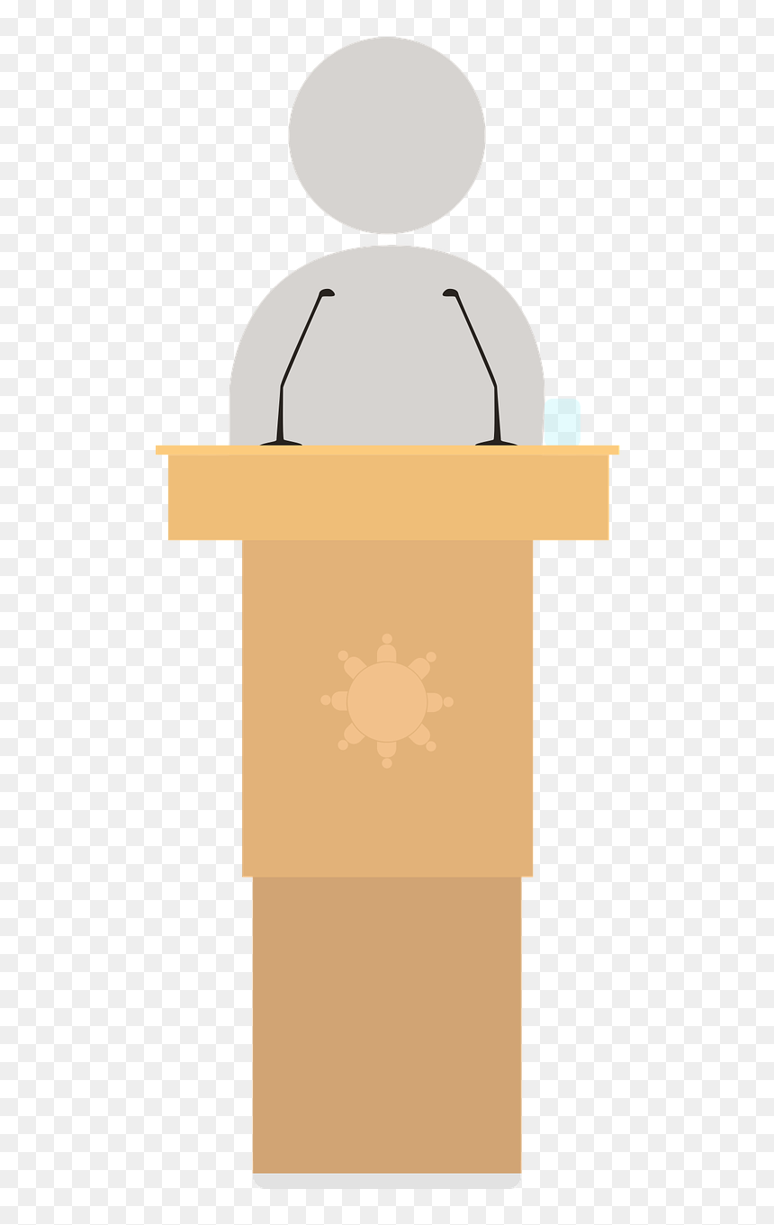 Speakers Speech Lecture - Lecture, HD Png Download - speaker podium png