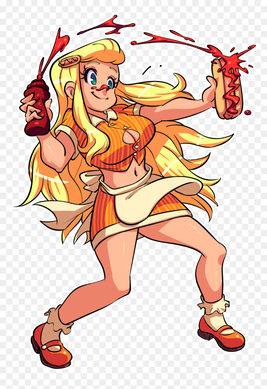 Cartoon, HD Png Download - hot dog cartoon png