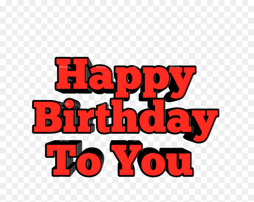 Orange, HD Png Download - happy birthday to you png