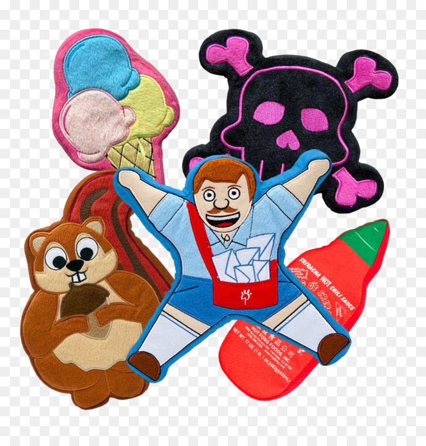 Pridebites Dog Toys - Cartoon, HD Png Download - hot dog cartoon png