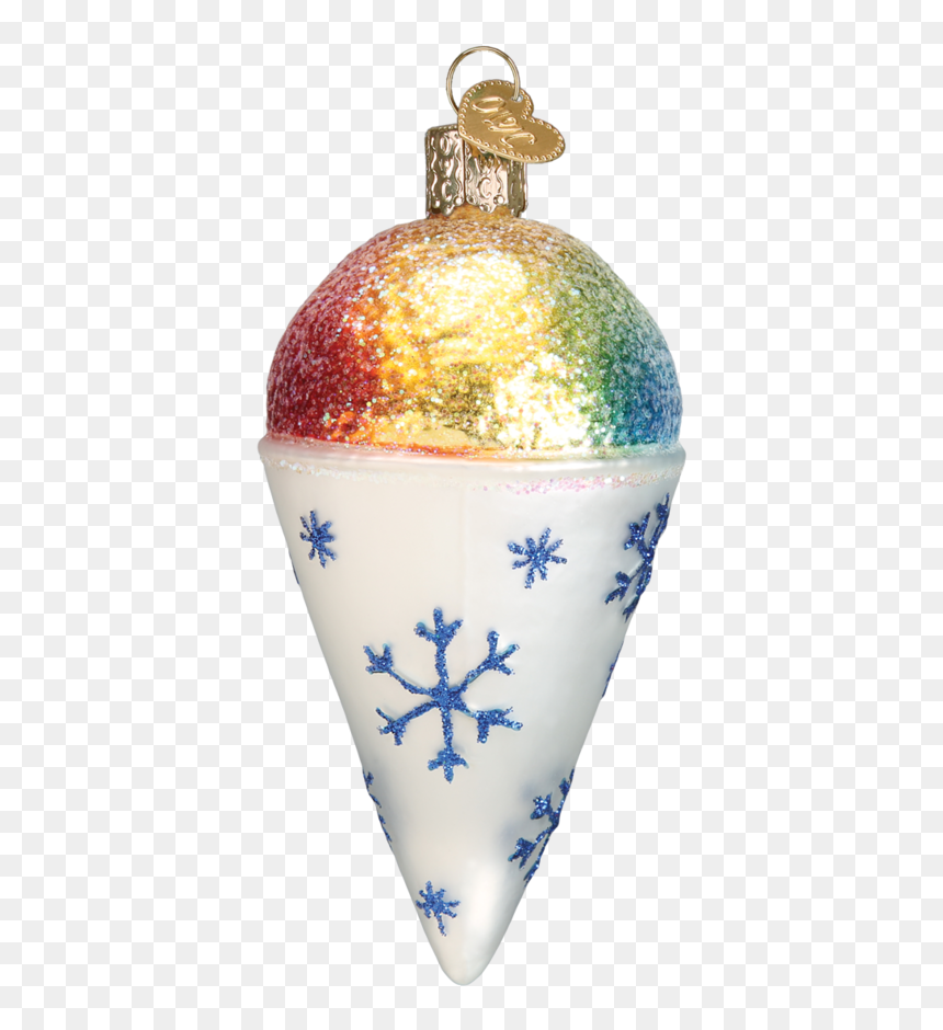 Christmas Snow Cone Ornament, HD Png Download - snowcone png
