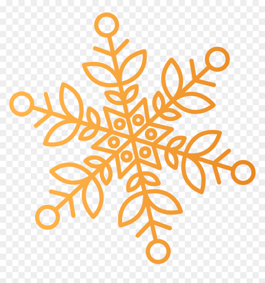 Snowflake Vector Free, HD Png Download - flare .png