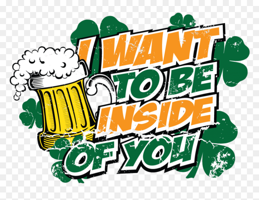 Funny St Patricks Day Drinking Irish Slainte - Illustration, HD Png Download - png funny pictures