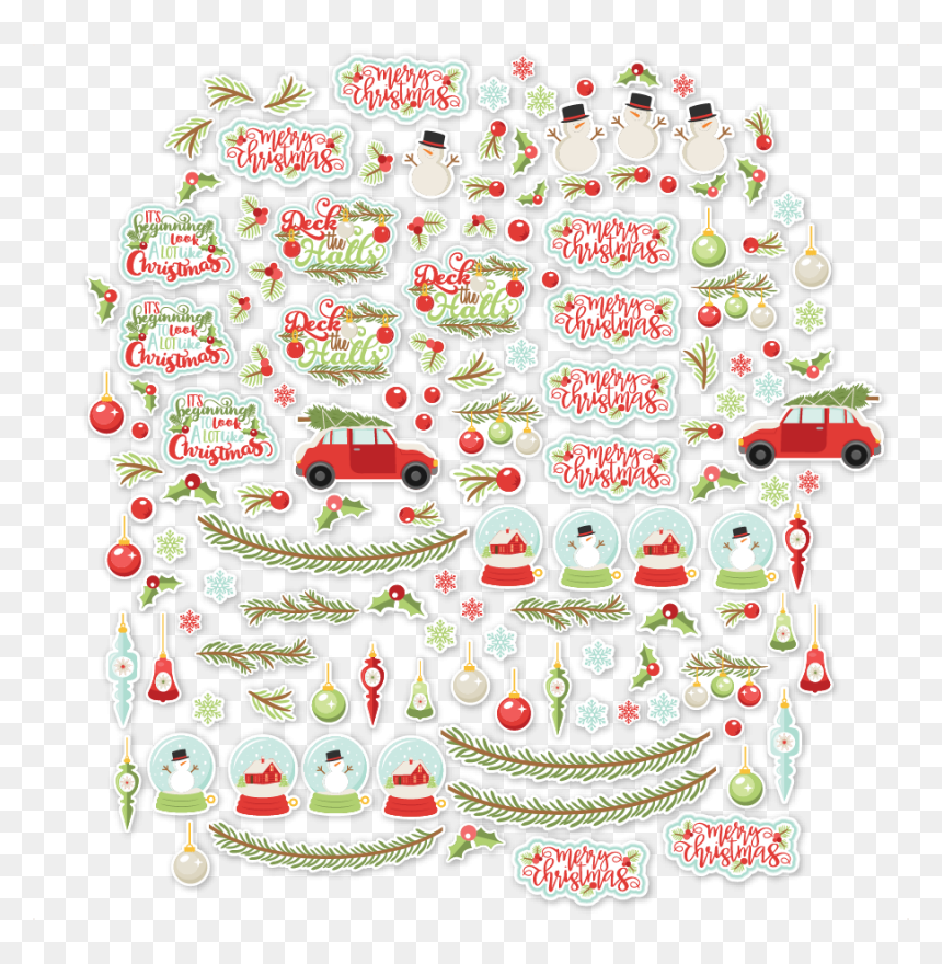 Clip Art, HD Png Download - merry christmas words png