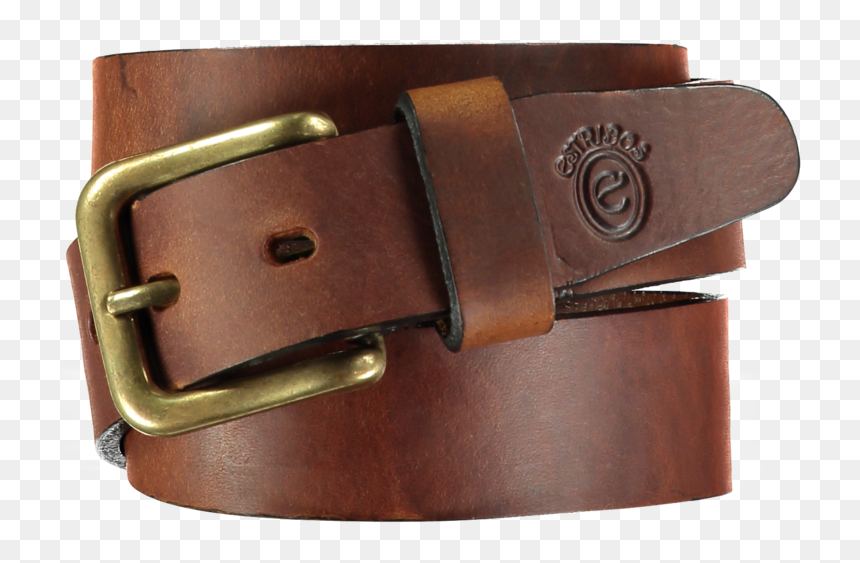 Plain Tobacco Stirrup Leather Belt - Leather Belts, HD Png Download - leather belt png