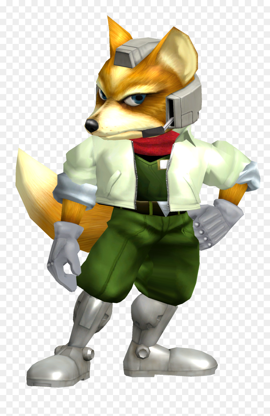 Fox Mccloud Melee Png, Transparent Png - fox.png