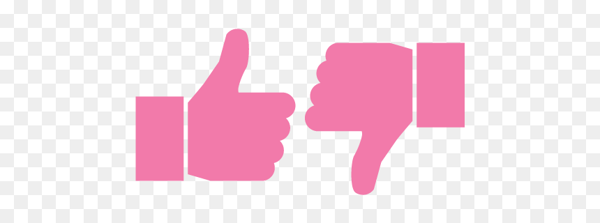 Sign, HD Png Download - thumbs up thumbs down png