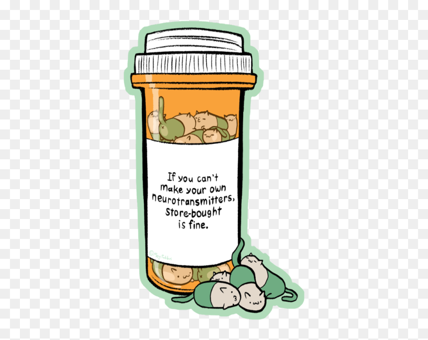If You Can T Make Your Own Neurotransmitters Store, HD Png Download - pill bottles png