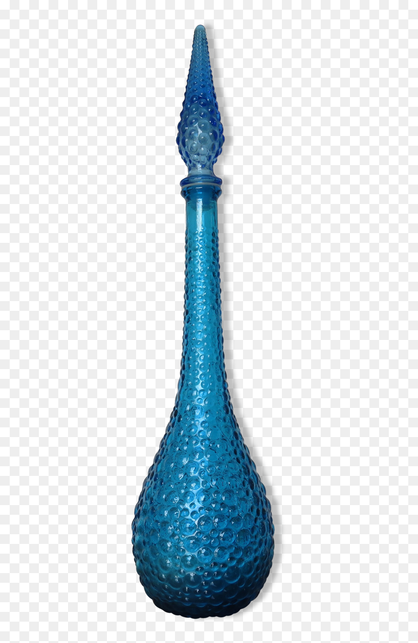 Italian Decanter 60"s Blue Bubble Glass"
 Src="https - Eye Liner, HD Png Download - blue bubble png