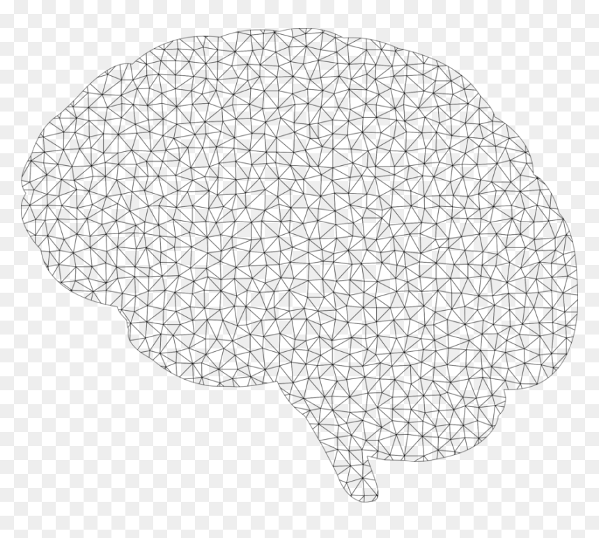 Line Art,head,leaf - Sphere Lines Of Symmetry, HD Png Download - brain clip art png