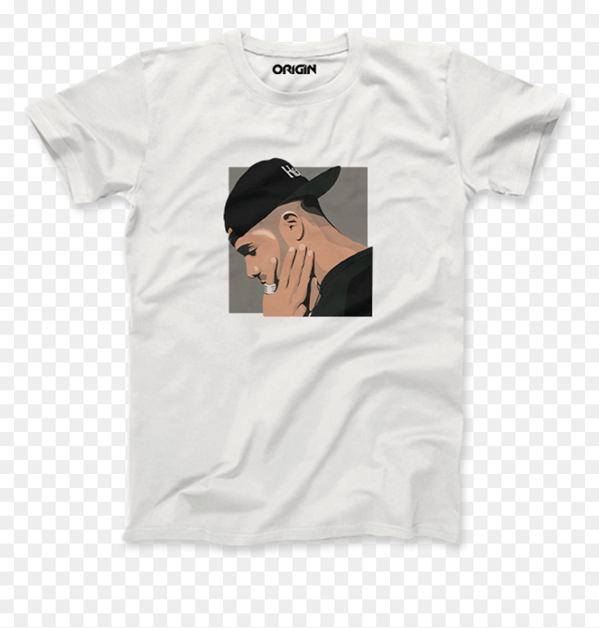 Drake White T-shirt - Drake T Shirt, HD Png Download - grey tshirt png