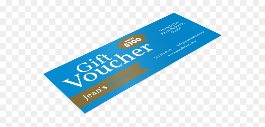 Jean"s Bakery Gift Certificate Template Preview - Gift Certificate For Medical, HD Png Download - certificate template png