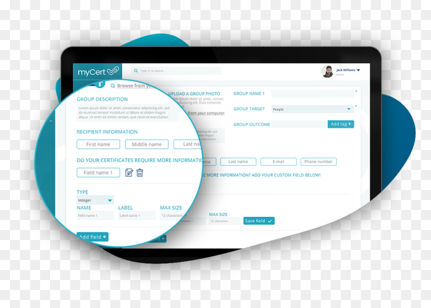 Web Page, HD Png Download - certificate template png