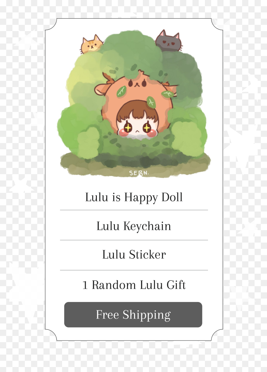 Lulu Little Dear Bundle - Cartoon, HD Png Download - dear png