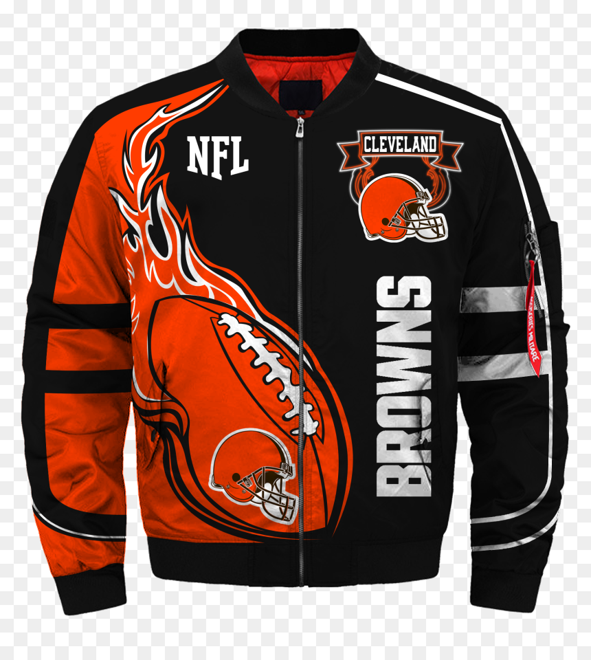 Chicago Cubs Jacket Mens, HD Png Download - cleveland brown png