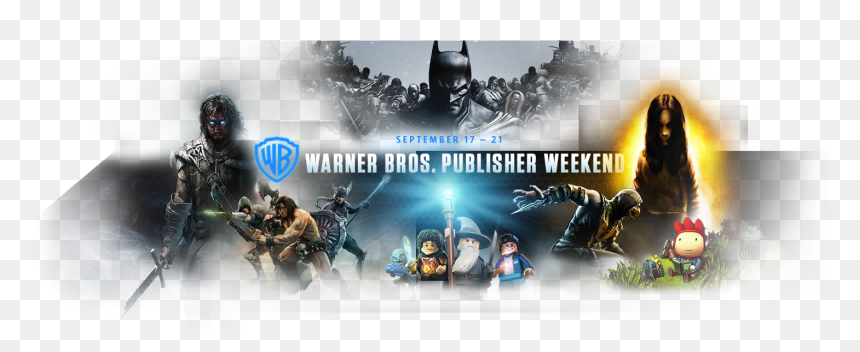 Warner Steam Sale - Pc Game, HD Png Download - warner brothers png