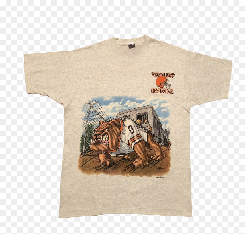 1995 Nfl Cleveland Browns "guard Dog - Bengal Tiger, HD Png Download - cleveland brown png