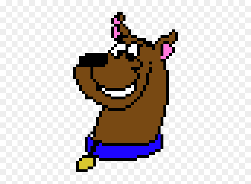 Pixel Art Scooby Doo, HD Png Download - scooby png
