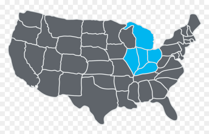 Glptn Reach Map - United States Most Expensive States, HD Png Download - snapping turtle png