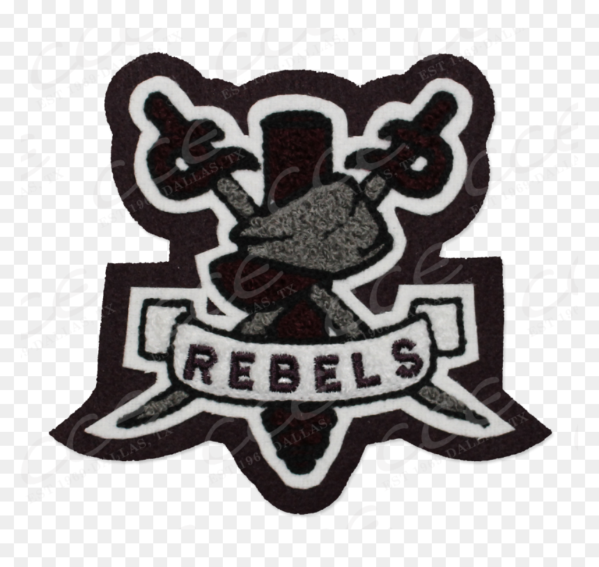 Lee Hs Cross Swords Sleeve Mascot - Emblem, HD Png Download - cross swords png