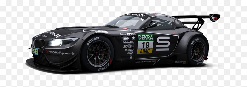 Gt Masters Bmw Z4 2015, HD Png Download - 2d car png