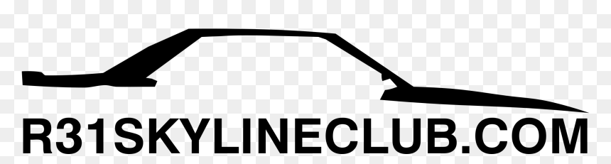 R31 Skyline Club Logo Png Transparent - Nissan Skyline, Png Download - skyline vector png