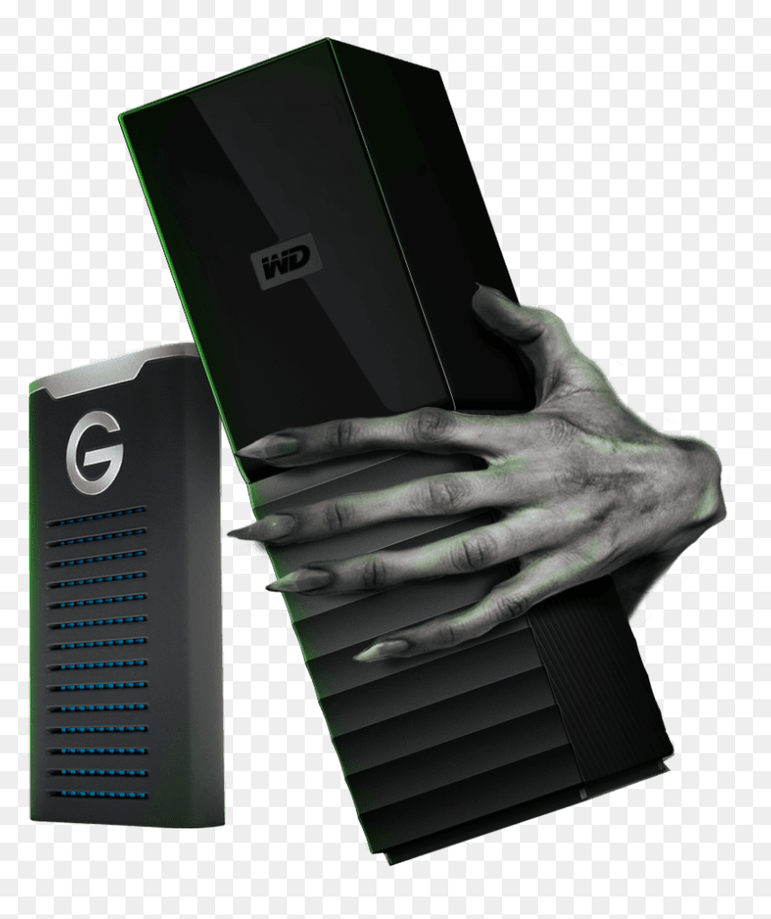 G-drive Mobile Ssd And My Book - Gadget, HD Png Download - halloween text png