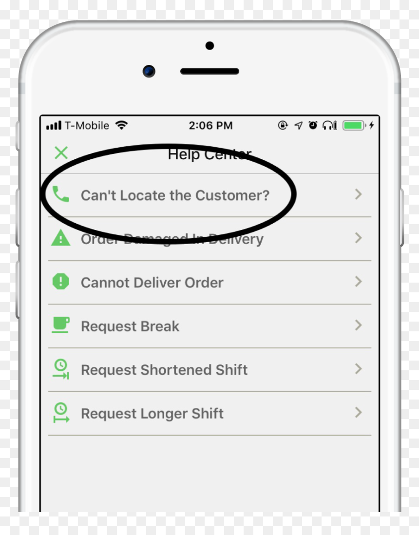 Driverapp 2 - Iphone, HD Png Download - order button png