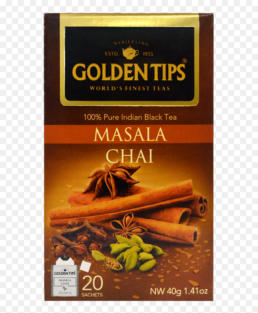 Masala Tea Box, HD Png Download - teabag png