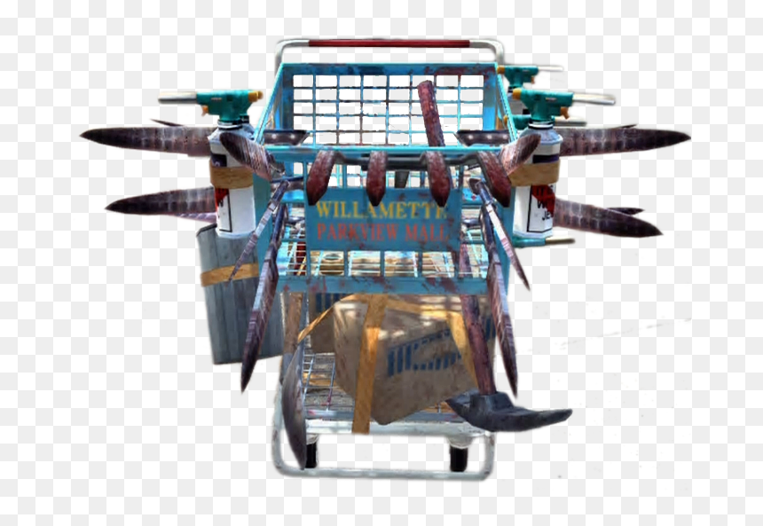 Dead Rising Wiki - Dead Rising Shopping Cart, HD Png Download - cart.png