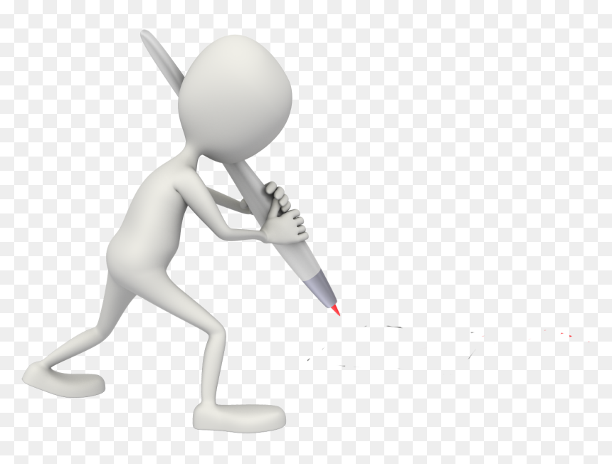 Transparent Pen Clipart Png - Stickman, Png Download - stickman.png