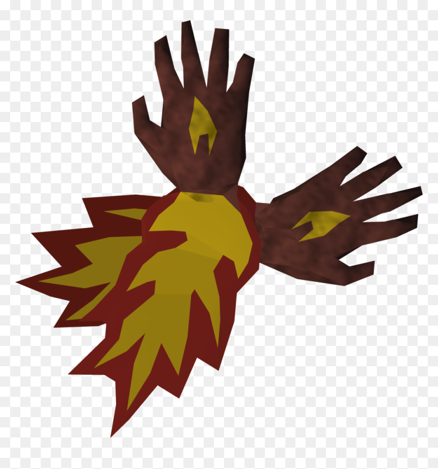 The Runescape Wiki - Flame Gloves Runescape, HD Png Download - png flame images