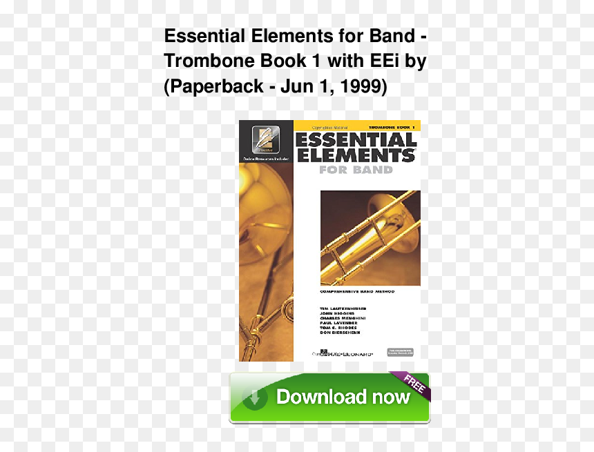 Music Book For Trombone, HD Png Download - trombon png
