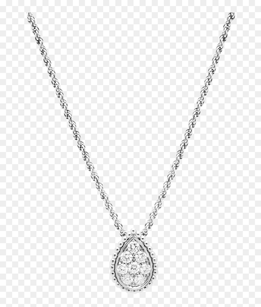 Serpent Bohème Pendant Pendant Set With Pavé Diamonds, - Boucheron Serpent Boheme Necklace, HD Png Download - chain transparent png