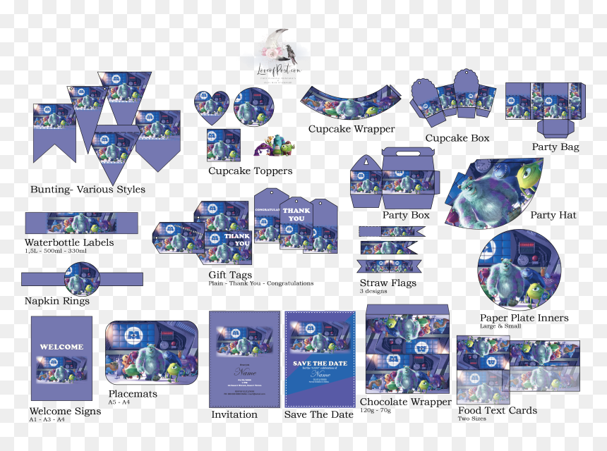 Airliner, HD Png Download - monsters university png