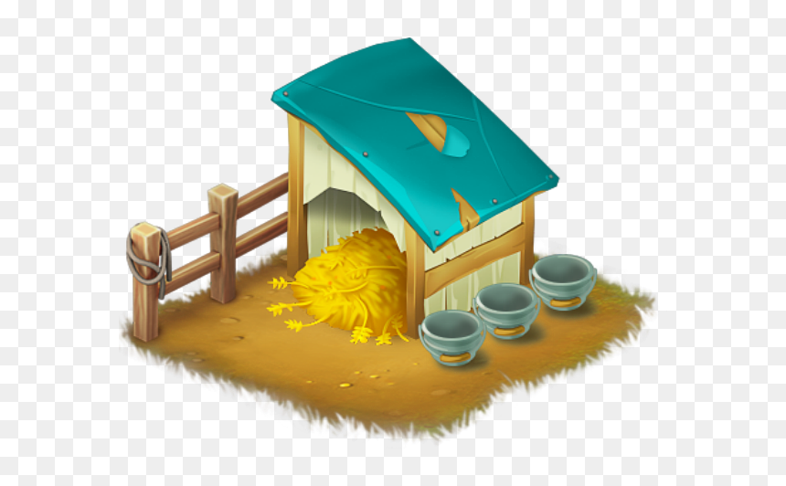 Hay Day Wiki - Cartoon Stable Png, Transparent Png - donkey.png