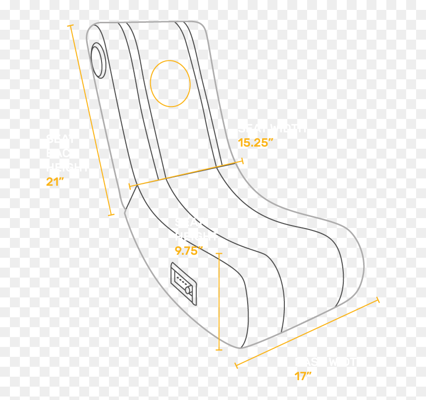 Chair, HD Png Download - duke blue devils png