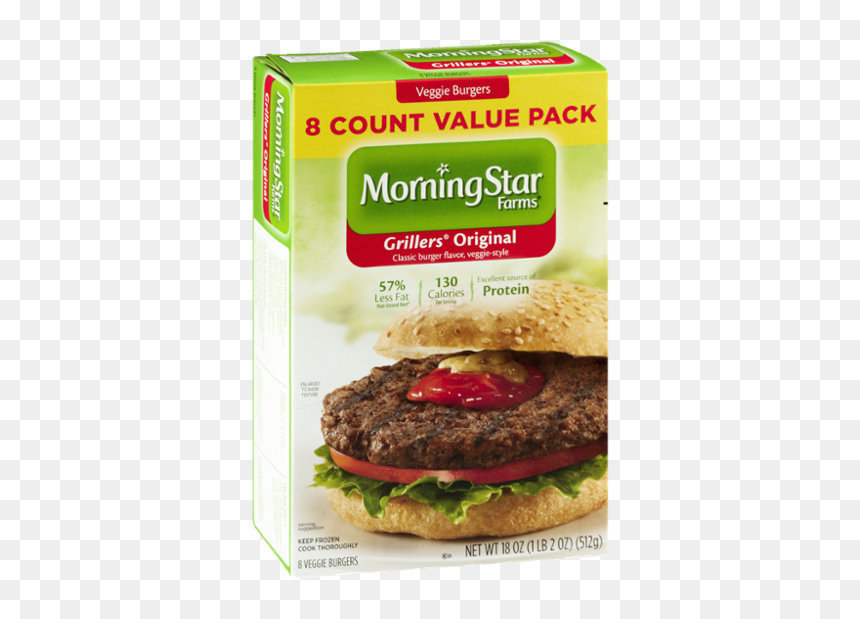 Morning Star Grillers, HD Png Download - veg burger png