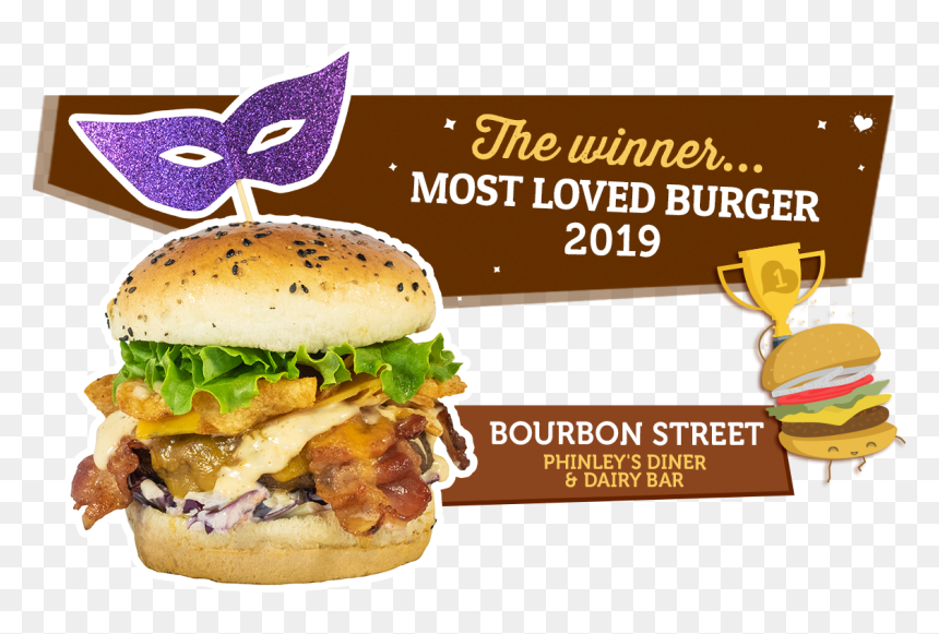 Phinley's Burger Love 2019, HD Png Download - veg burger png