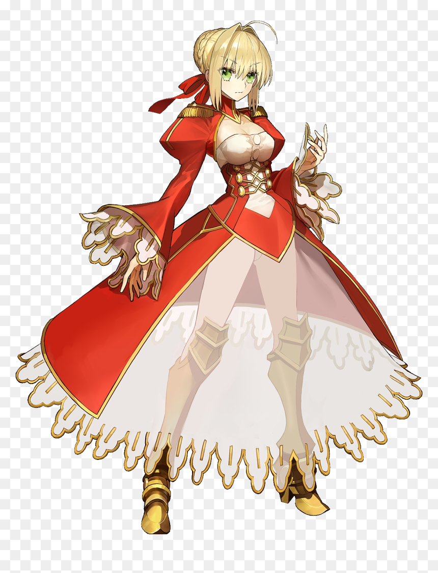 Fate Extella The Umbral Star Nero, HD Png Download - saber png