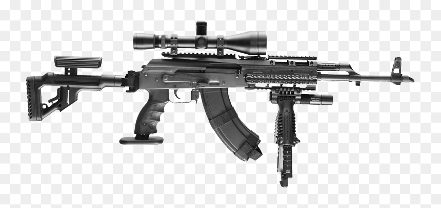 M249 Pimp My Gun, HD Png Download - ak png