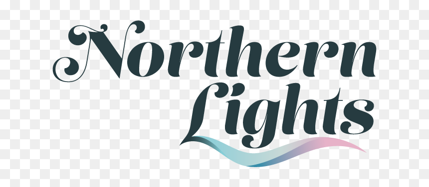 Northern Lights Calligraphy, HD Png Download - northern lights png