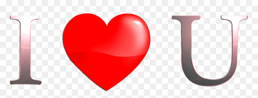 Love You Heart Png, Transparent Png - heart png