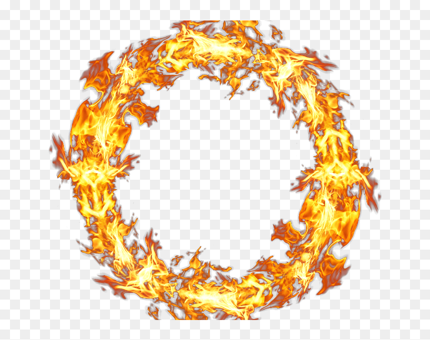 Circle, HD Png Download - fire png