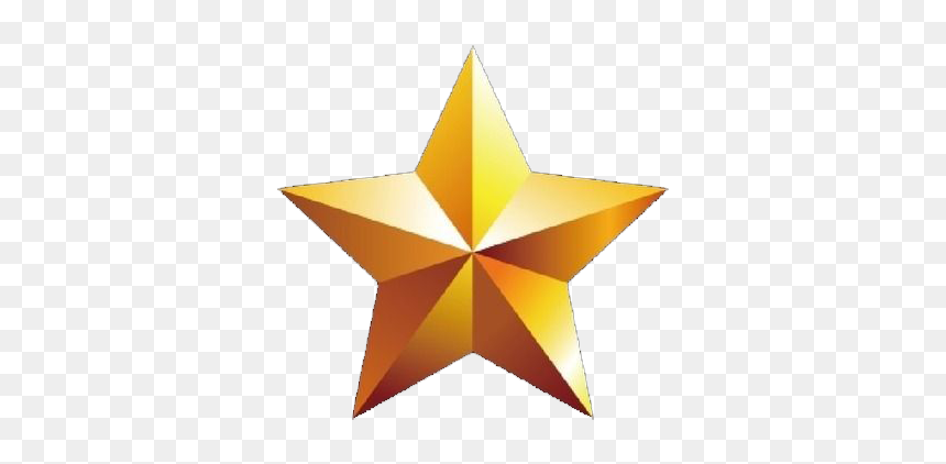 Triangle, HD Png Download - star png