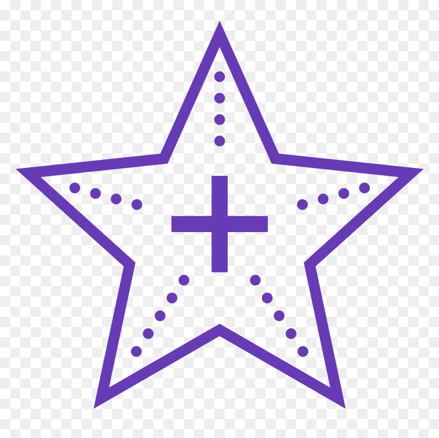 Black And White Transparent Star Clipart, HD Png Download - stars png