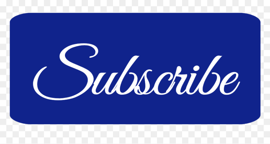 Calligraphy, HD Png Download - subscribe png