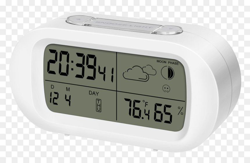 Radio Clock, HD Png Download - clock png