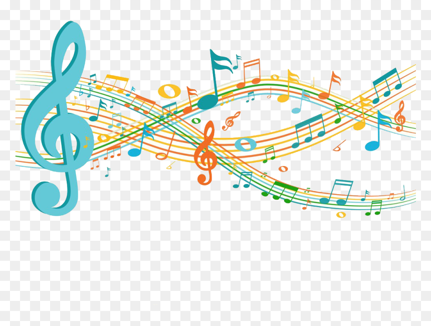 Musica Clip Art Png, Transparent Png - music notes png